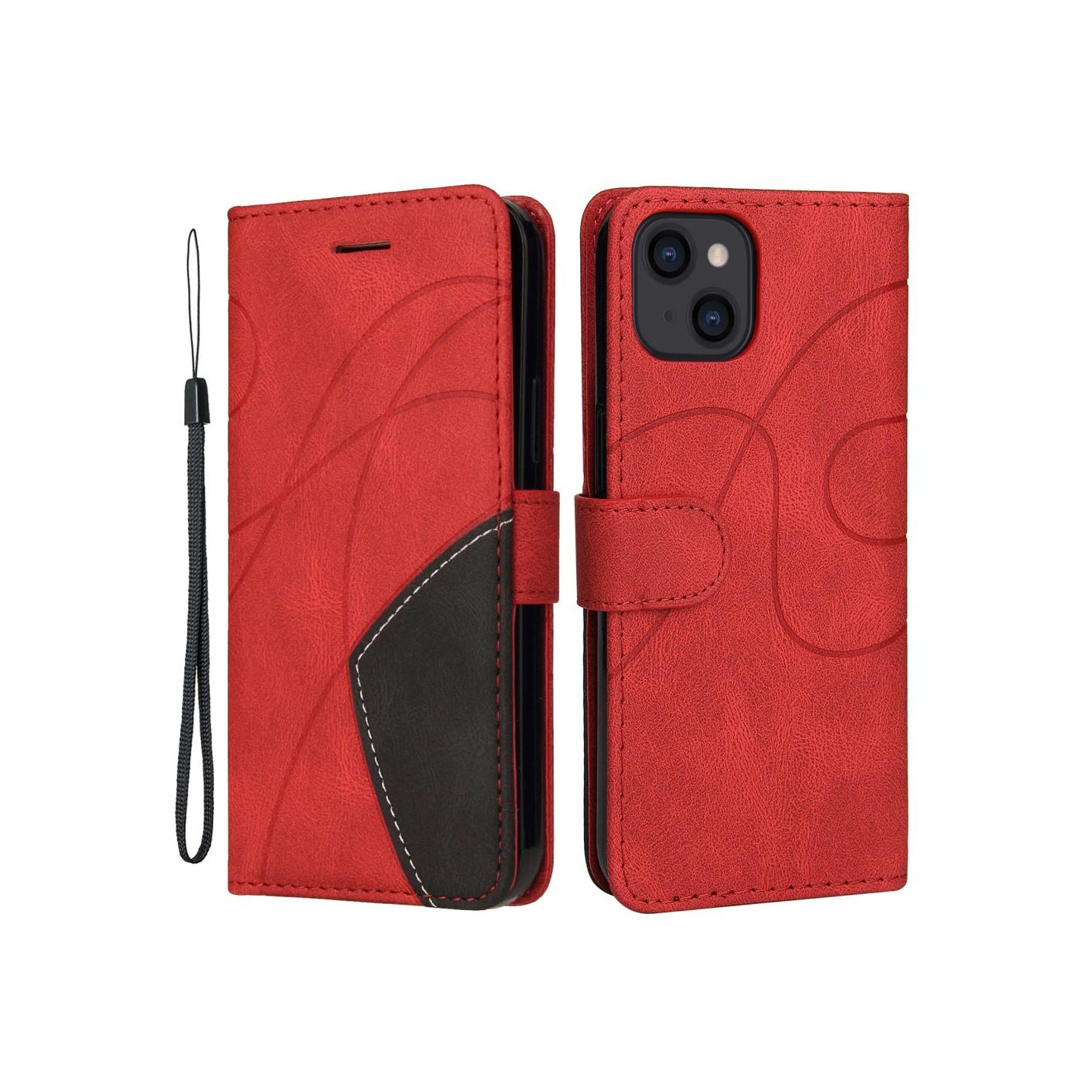 For iPhone 15 KT Series - 1 Dual - color Case