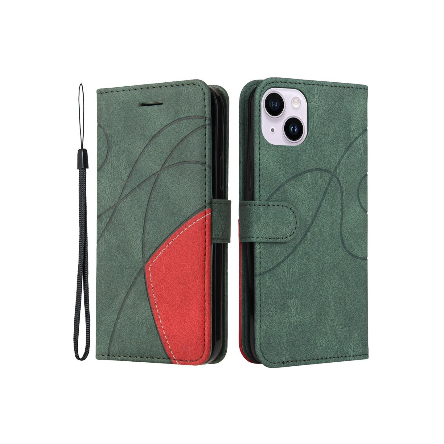 Kaksivärinen iPhone 15 Plus KT Series - 1 - kotelo