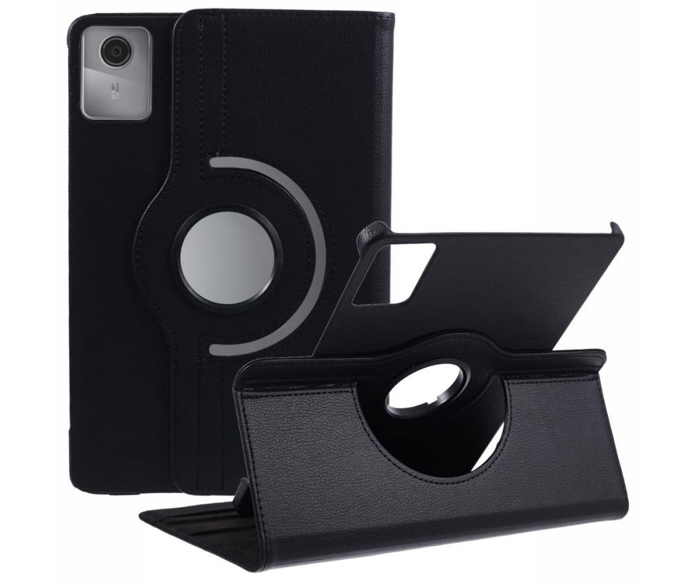 360 grader Roterande Fodral skal till Lenovo Tab M11 - Svart