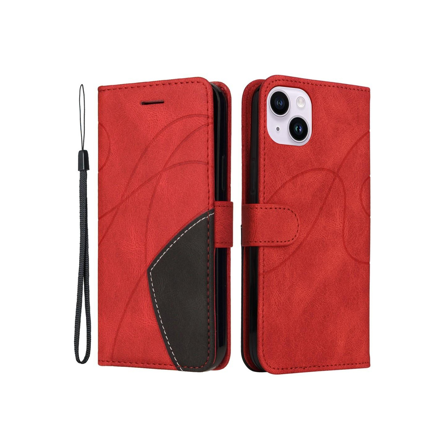 For iPhone 15 Plus KT Series - 1 Dual - color Case