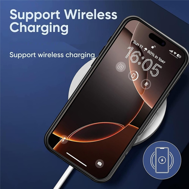 For iPhone 17 Pro 6000mAh Rechargeable Battery Shell Charging Case Powerbank