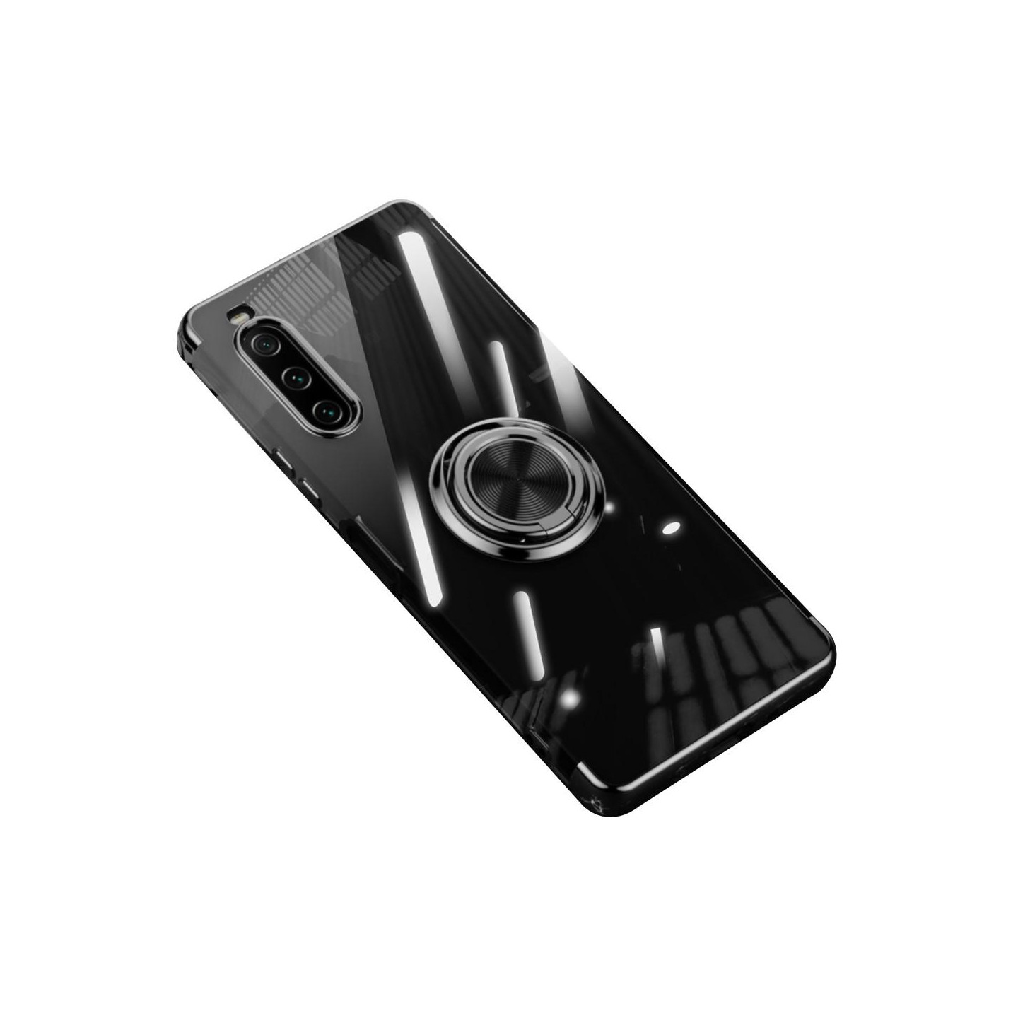 Til Sony Xperia 10 V Deksel Fingerring TPU