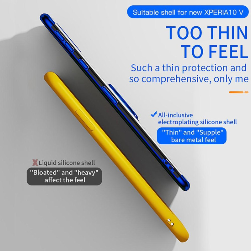 Til Sony Xperia 10 V Deksel Fingerring TPU