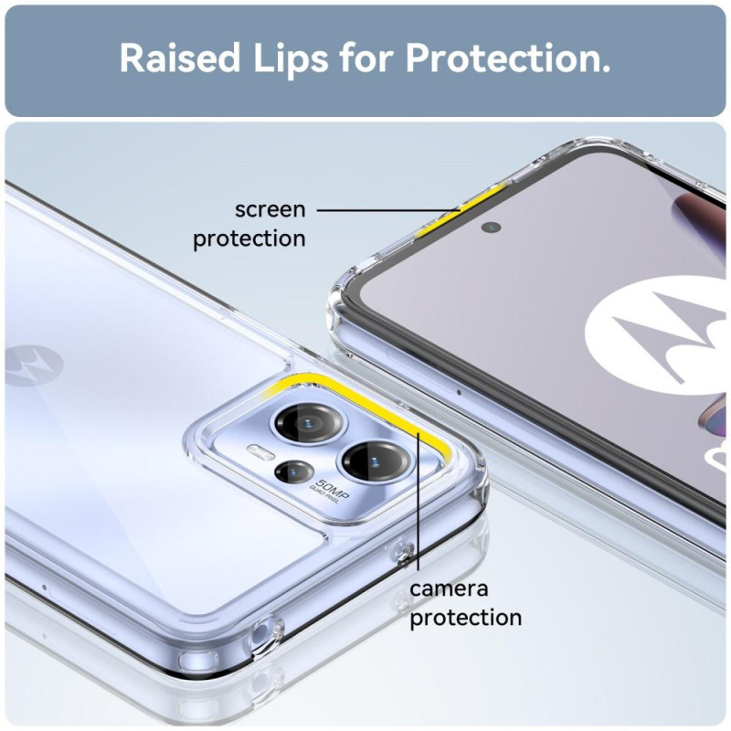 For Motorola Moto G13 / G23 TPU + Acrylic Anti - drop Phone Case Cover