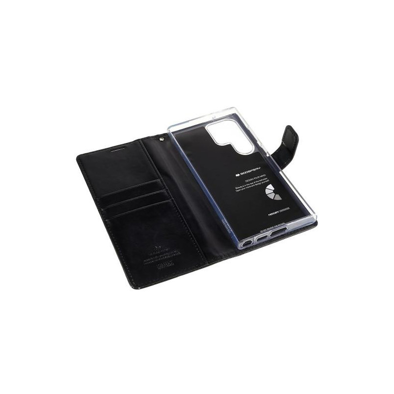 MERCURY GOOSPERY Blue Moon Case Samsung Galaxy S23 Ultra - Black