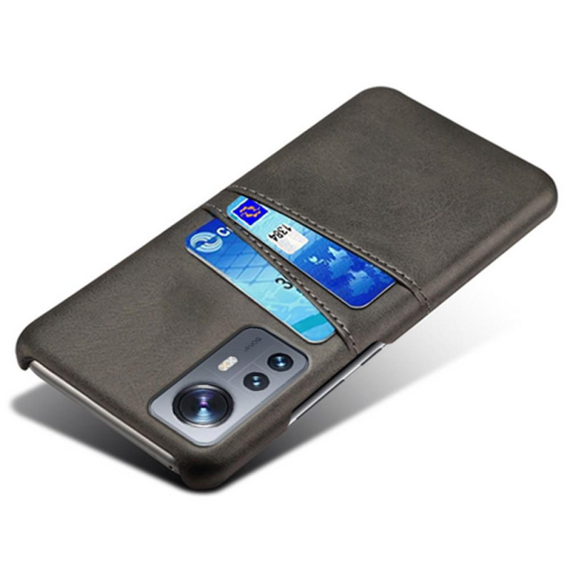 Xiaomi 12 Pro KSQ Pu - nahkapäällysteinen kuori kova kotelo