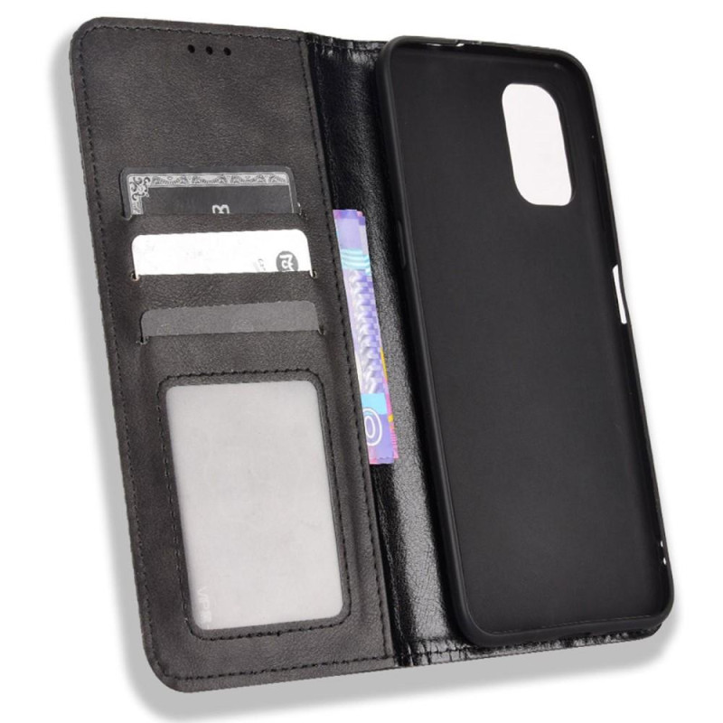 Wallet Stand Flip Phone Case for Nokia G11 / Nokia G21 - Black