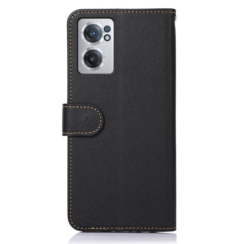 KHAZNEH Phone Cover for OnePlus Nord CE 2 - Black/Red