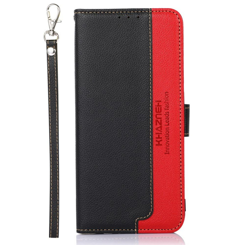 Motorola Edge 20 Lite KHAZNEH Telefoncover - Rød/Sort