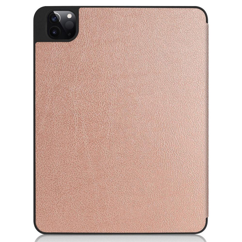 iPad Pro 11 2021 Slim Fit Trefoldelig Cover - Rose Guld