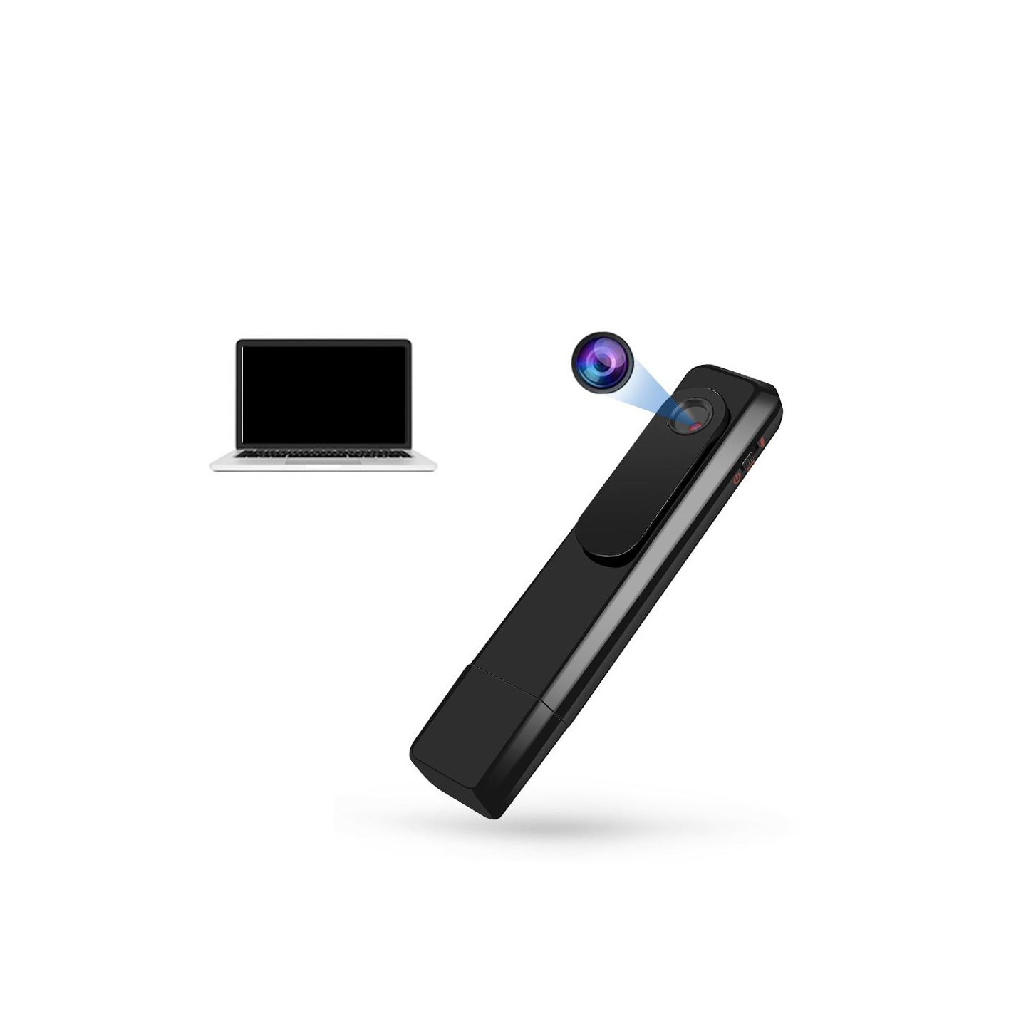 Mini-HD-kynäkamera 1080p – ääni ja kuva