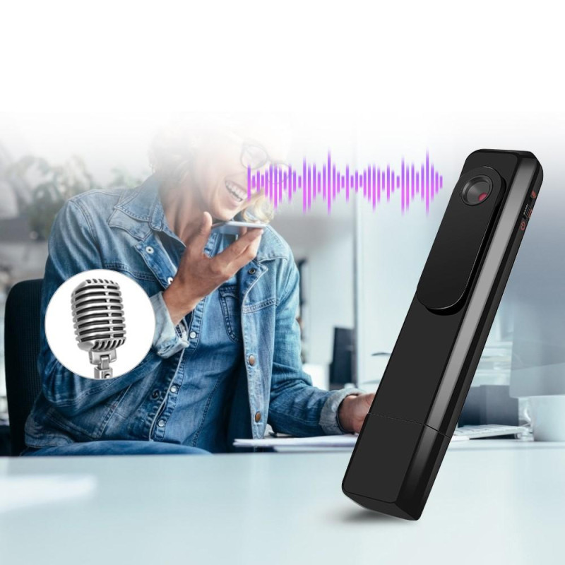 Mini Spy Camera HD Pen 1080P lyd og bilde