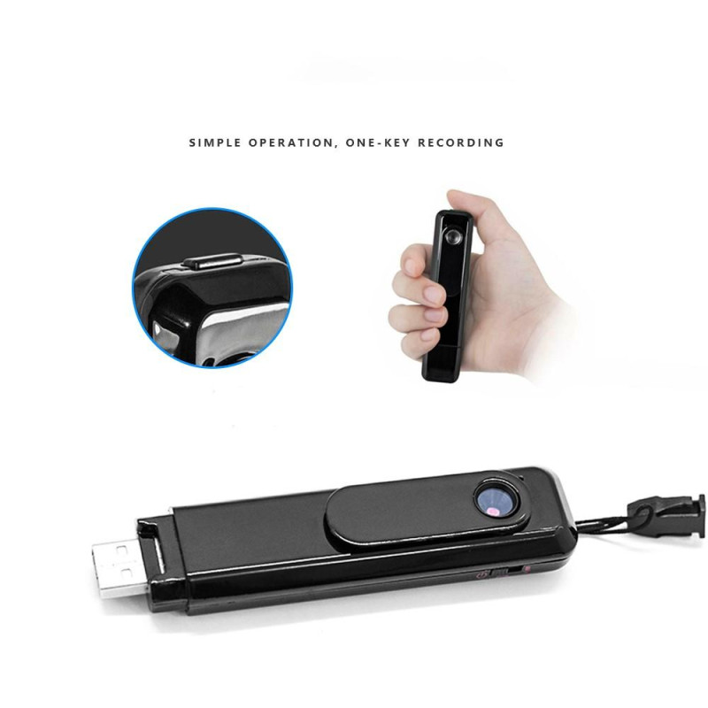 Mini Spy Camera HD Pen 1080P lyd og bilde