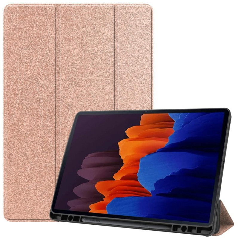 Tri - fold Stand Smart Case for Samsung Galaxy Tab S7 Plus