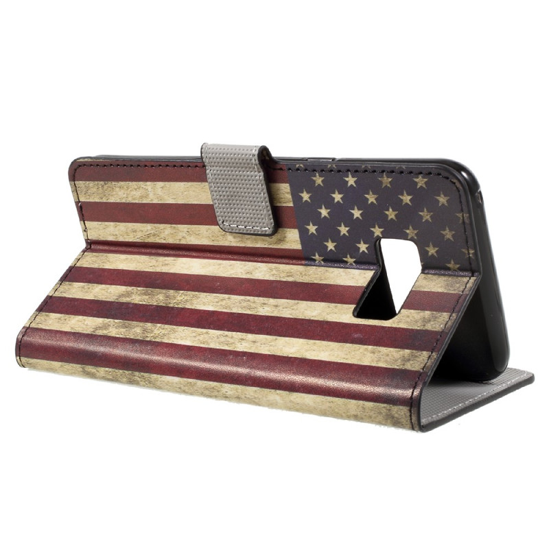 Samsung Galaxy S8 Plus - Lompakkokotelo - American Flag
