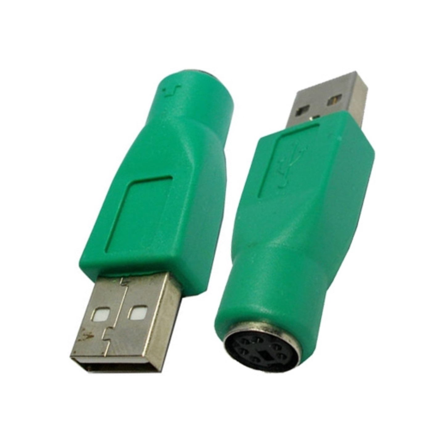 USB A - plugg til Mini DIN6 kvinnelig adapter (PS/2 til USB)