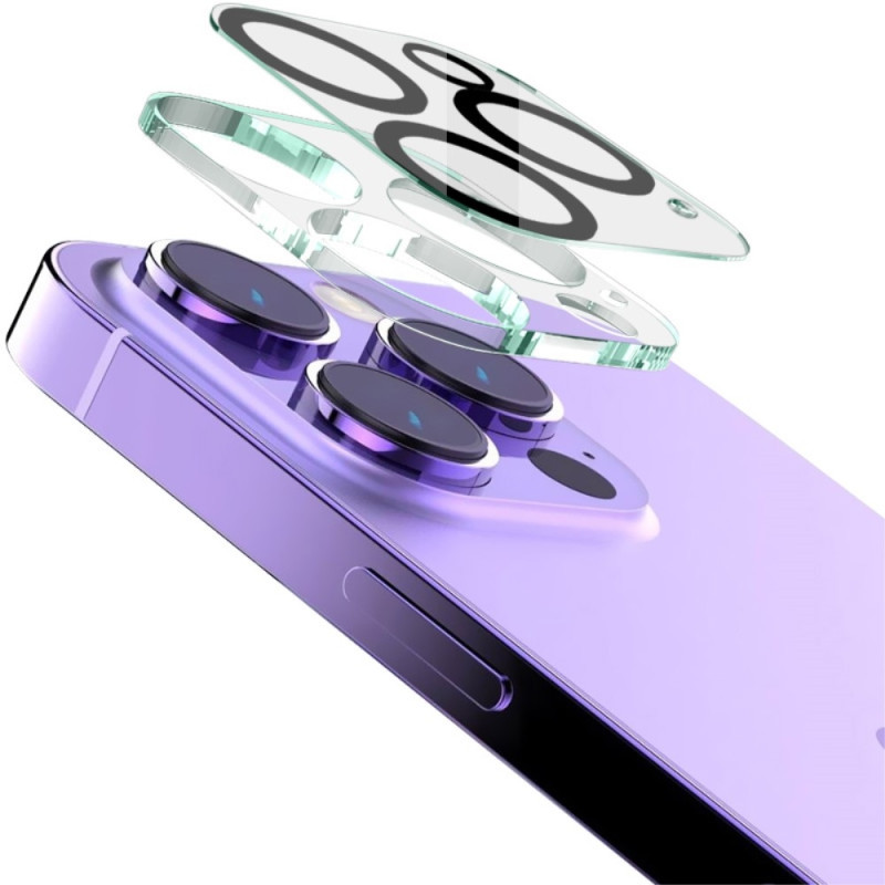 IMAK objektivdeksel til iPhone 16 Pro/16 Pro Max film herdet glass