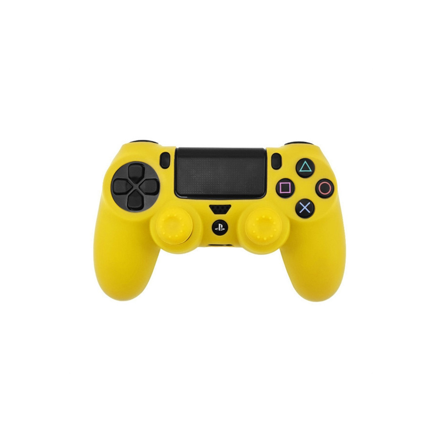 Case for Sony PlayStation 4 Pro Slim PS4 Anti - Slip Silicone Skin Cover - Yellow