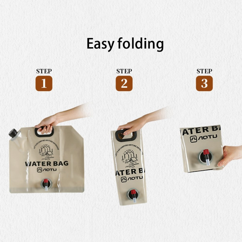 Collapsible Water Container Emergency Survival Storage - 9L