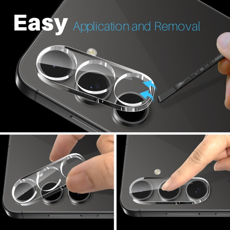 NORTHJO For Samsung Galaxy S25 Tempered Glass Camera Lens