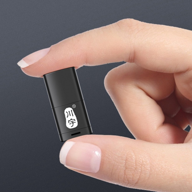 KAWAU Adapter USB 2.0 60MB/s TF-kortlæser Hukommelseskortlæser Kortlæser