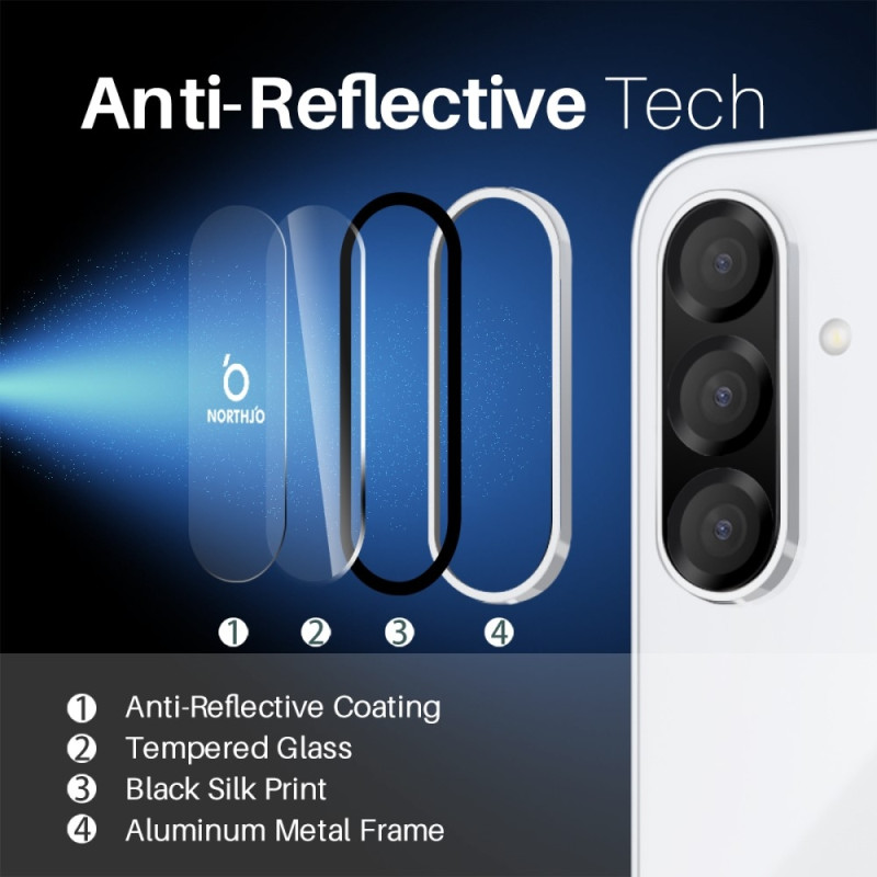 NORTHJO For Samsung Galaxy A26 Tempered Glass Camera Lens