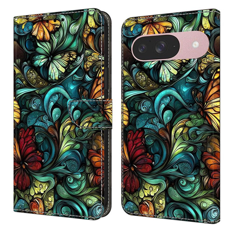 For Google Pixel 10 Pro / 10 / 9 Pro / 9 Wallet Case Pattern Printing PU Leather Flip Stand Phone Cover