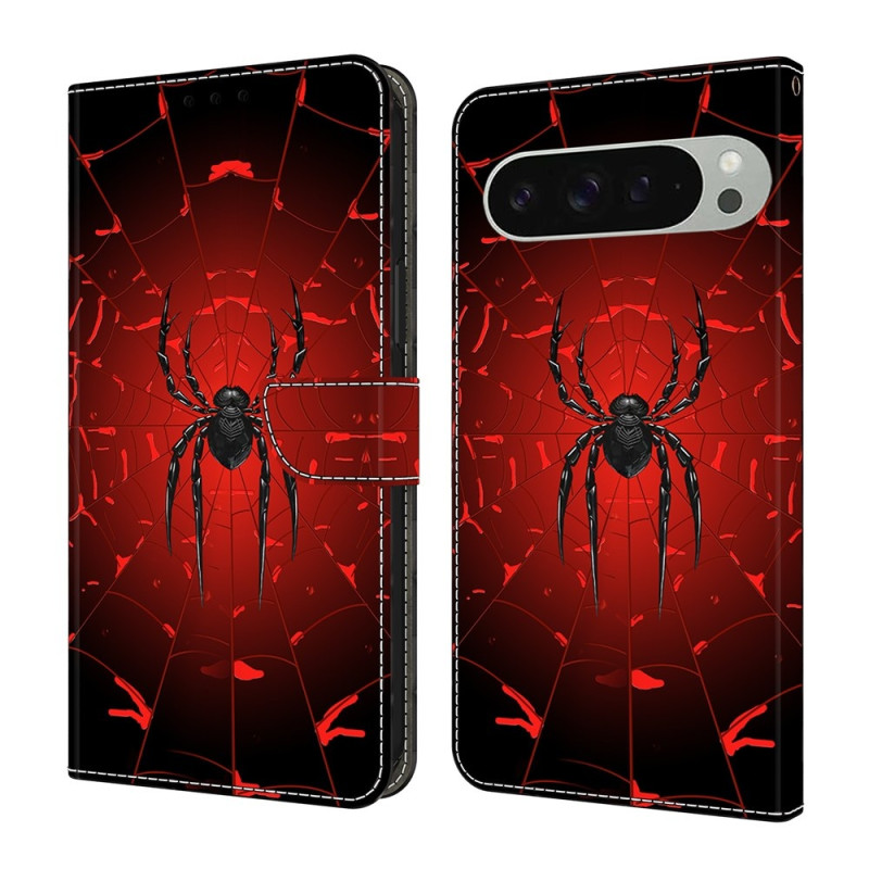 Til Google Pixel 10 Pro XL Pung Cover Mønsterprint PU-læder Flip Stand Mobilcover