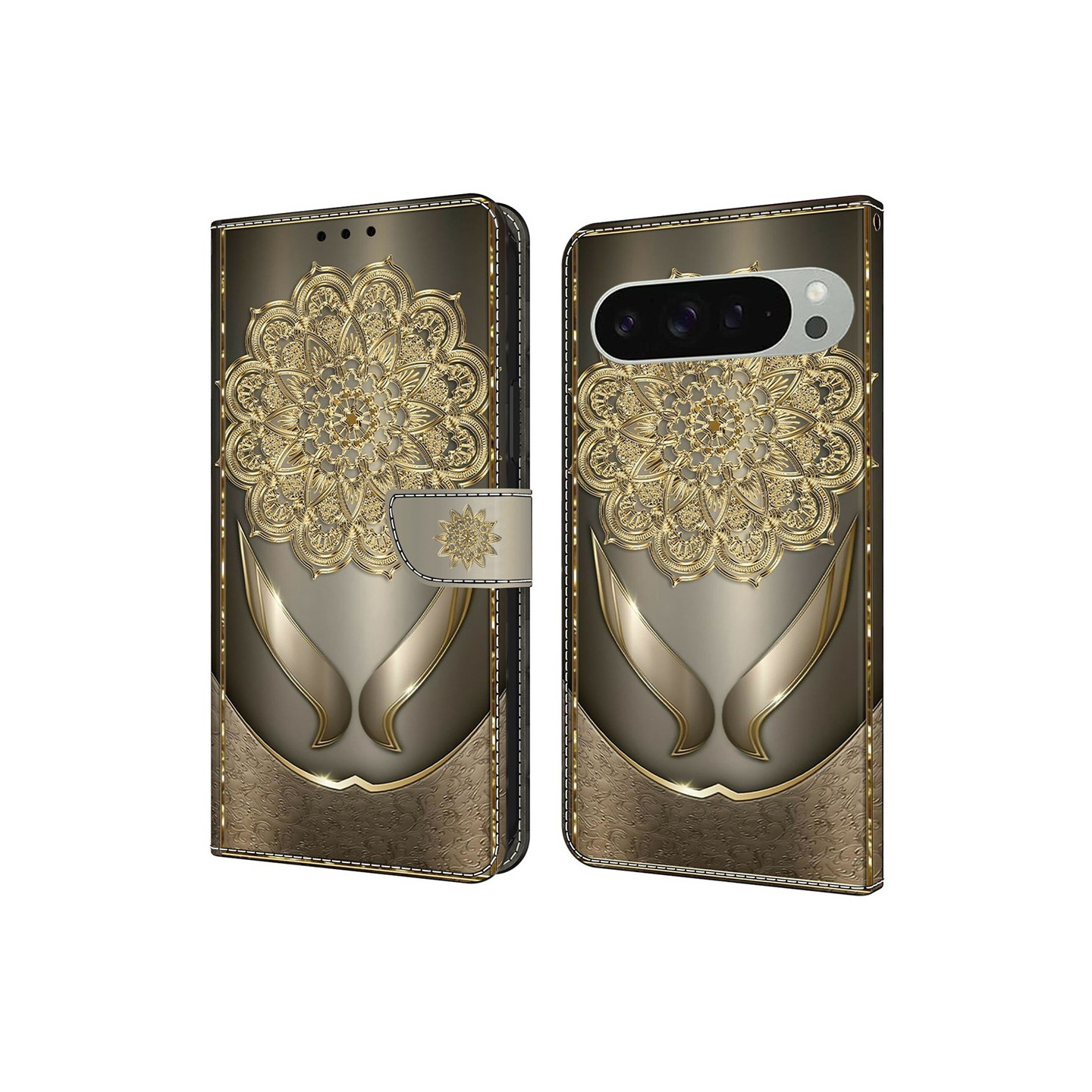 For Google Pixel 10 Pro XL Wallet Case Pattern Printing PU Leather Flip Stand Phone Cover