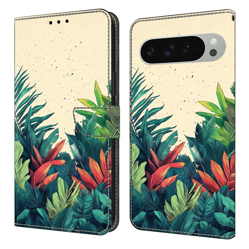 For Google Pixel 10 Pro XL Lommebokdeksel Mønstertrykk PU-skinn Flip Stativ Mobildeksel