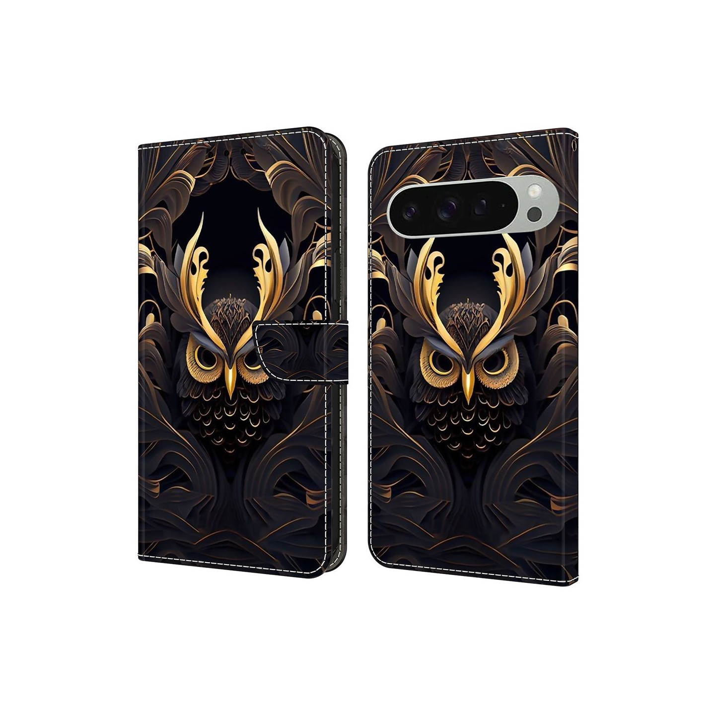 For Google Pixel 10 Pro XL Wallet Case Pattern Printing PU Leather Flip Stand Phone Cover