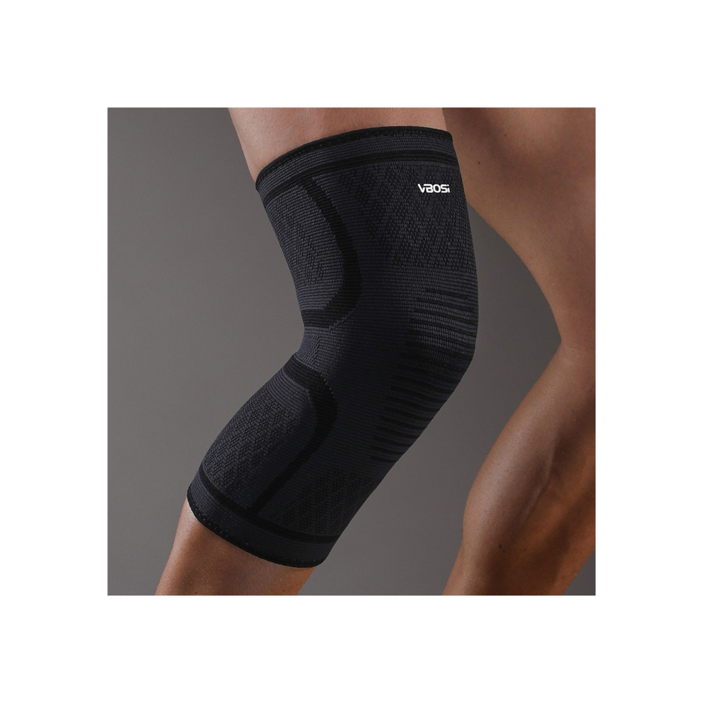 VBOSI 1 pc. L size elastic Knee support Knee brace Knee protector 40-50 cm circumference