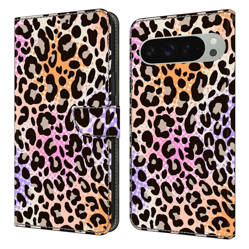 Til Google Pixel 10 Pro XL Pung Cover Mønsterprint PU-læder Flip Stand Mobilcover