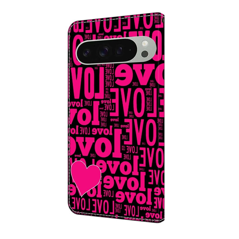 Google Pixel 10 Pro XL Lompakkokotelo Kuviopainettu PU-nahka Flip Teline Puhelinkotelo