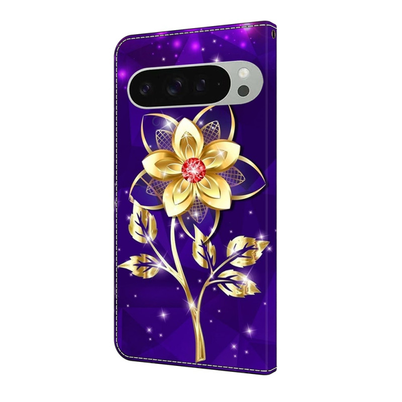 For Google Pixel 10 Pro XL Lommebokdeksel Mønstertrykk PU-skinn Flip Stativ Mobildeksel