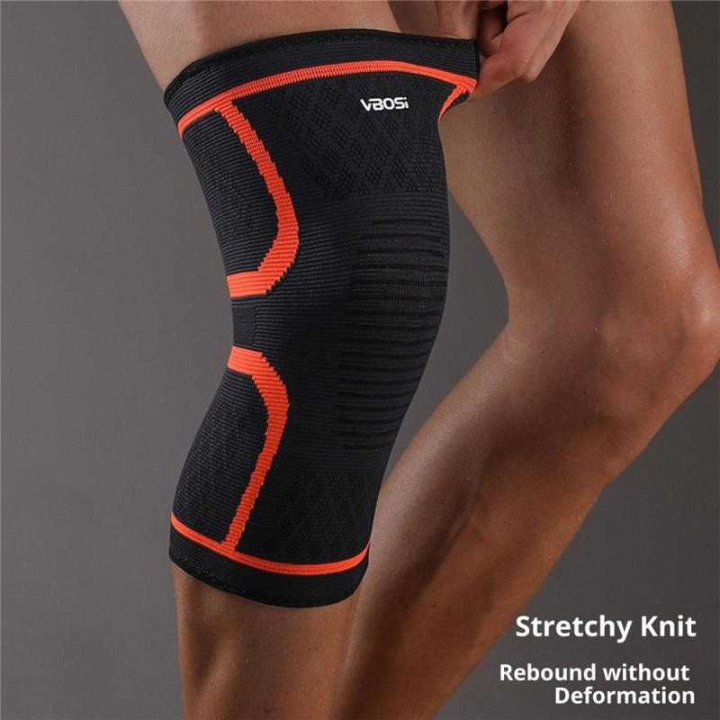 VBOSI 1 pc. L size elastic Knee support Knee brace Knee protector 40-50 cm circumference