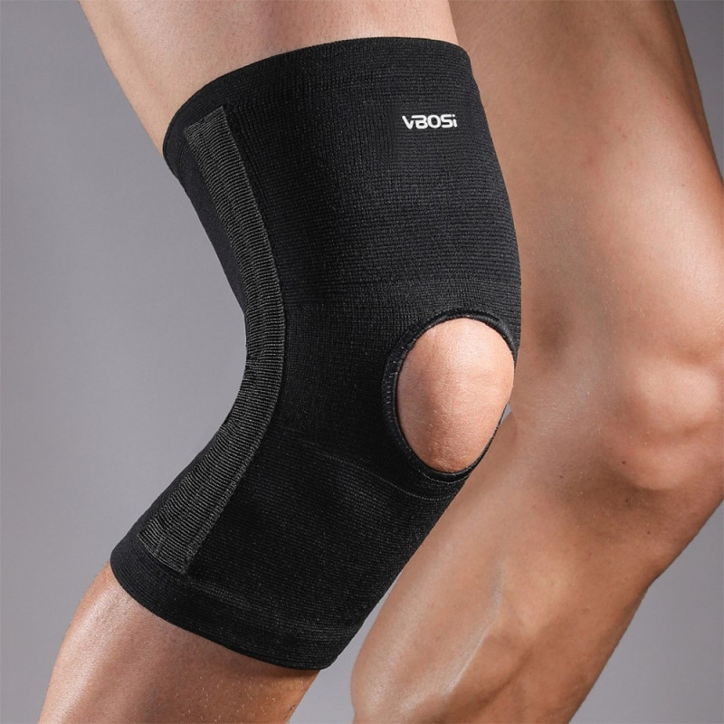 VBOSI 1 pc. Elastic Knee Support Knee Brace Knee Protector Patella Support Size L