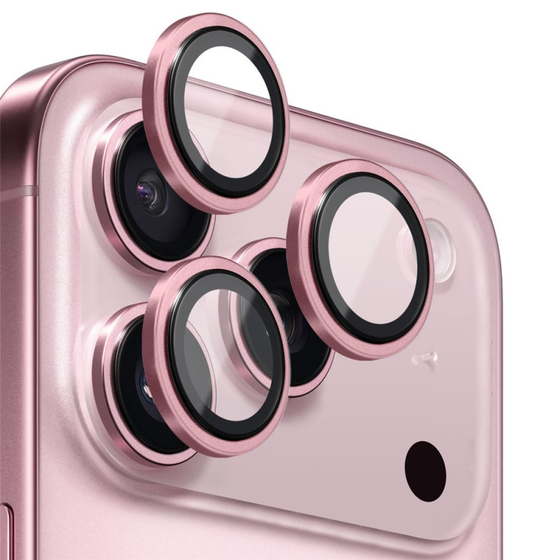 NORTHJO For iPhone 17 Pro Max / iPhone 17 Pro Camera Lens Protector Tempered Glass Metal Ring