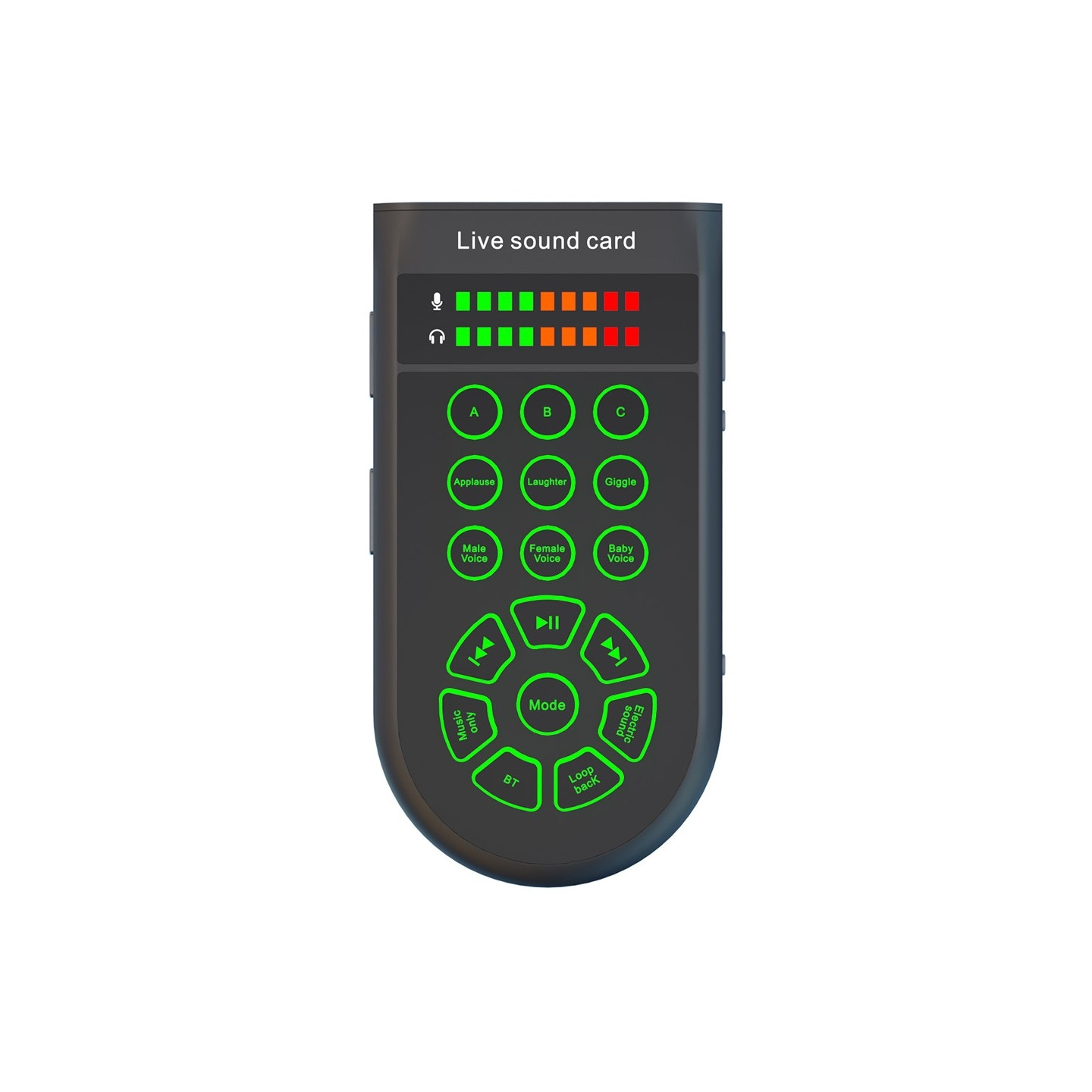 Stemmeskifter Telefon Computer Karaoke Optagelse Live Streaming Spil