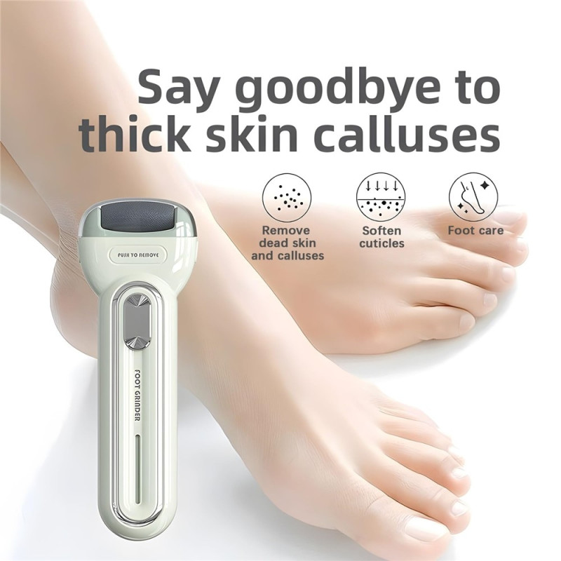Electric Battery Operated Pedicure File Foot Grinder Foot File Callus Remover