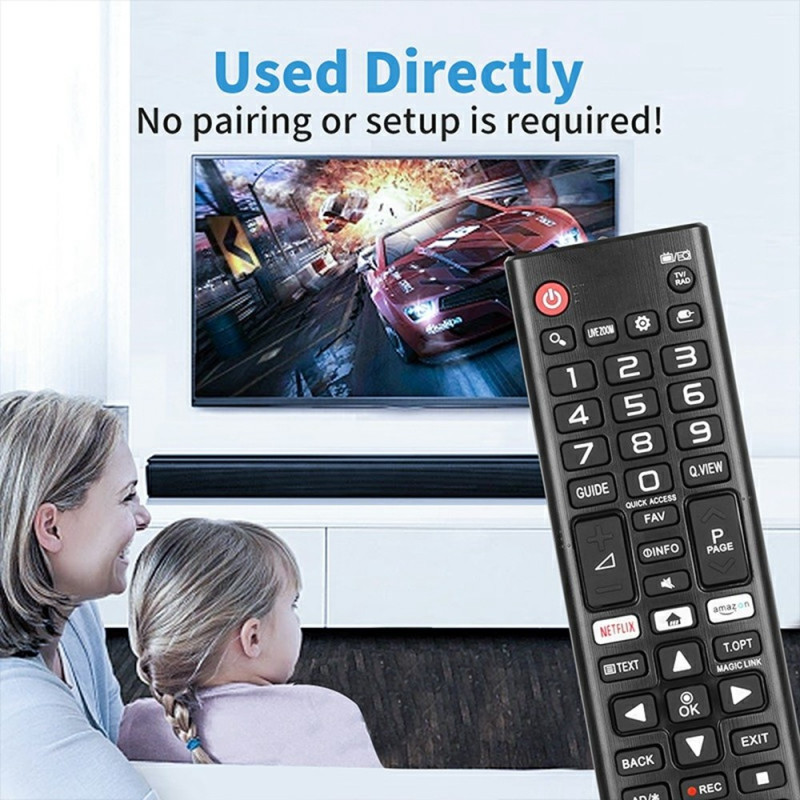 TV fjernkontroll Erstatning for AKB75095304 For LG TV