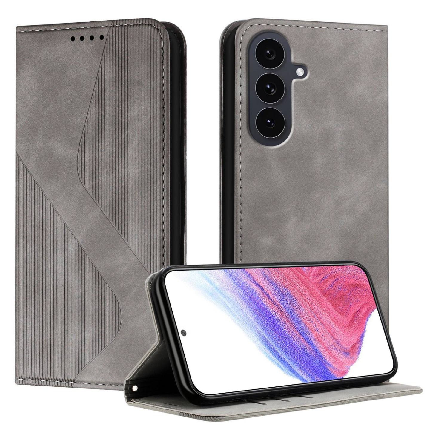 Pungcover til Samsung Galaxy A17 / Galaxy A26 med stand skin-touch følelse