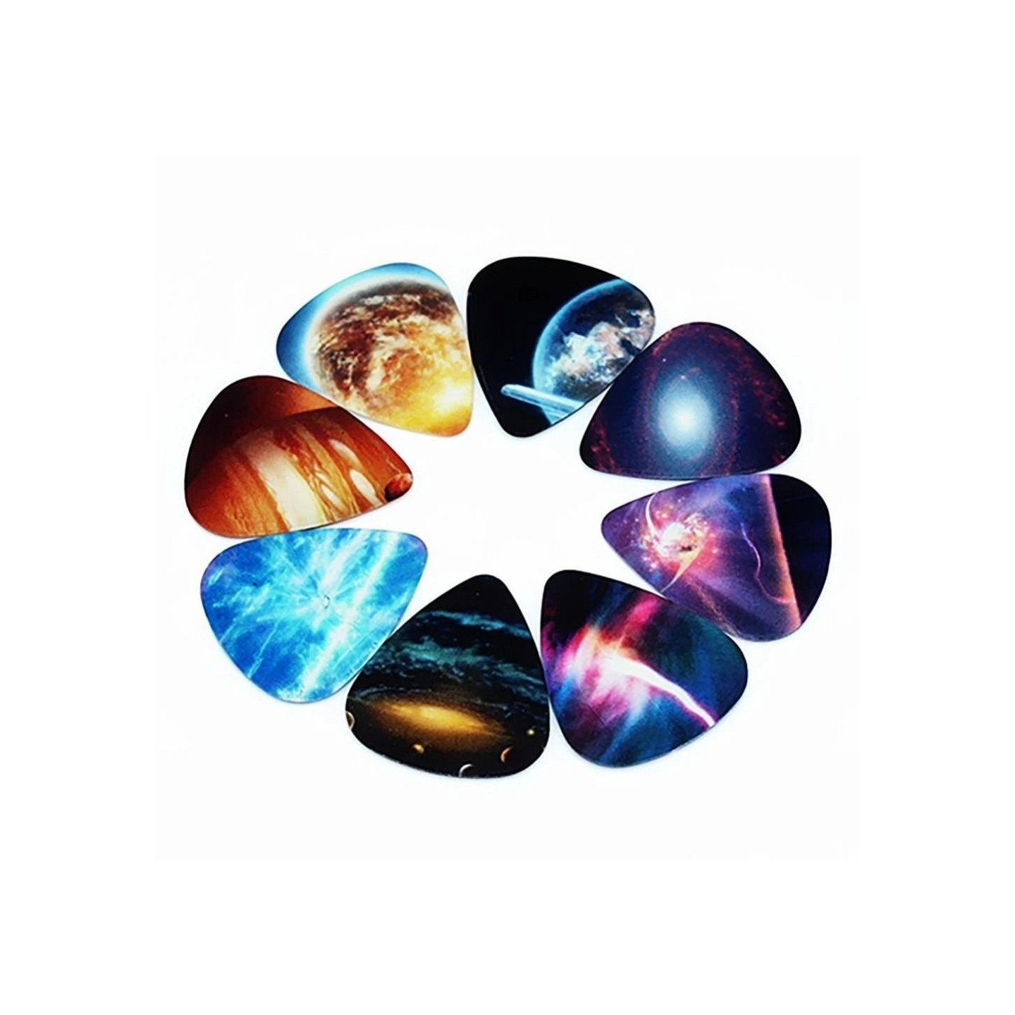 10 pieces Guitar Pick Plectrums for Bass Electric Acoustic Guitars Instrument Accessory