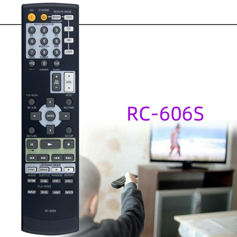 Fjernkontroll erstatning RC-606S for Onkyo forsterker