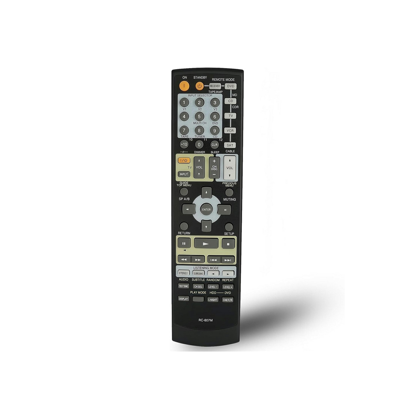 Fjernbetjening Udskiftning RC-607M til Onkyo-forstærker