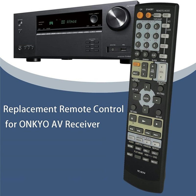 Fjernkontroll erstatning RC-607M for Onkyo forsterker