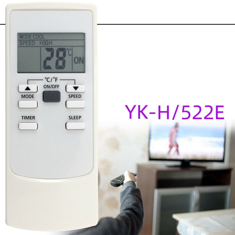 Erstatning fjernkontroll for YK-H/522E for Honeywell klimaanlegg
