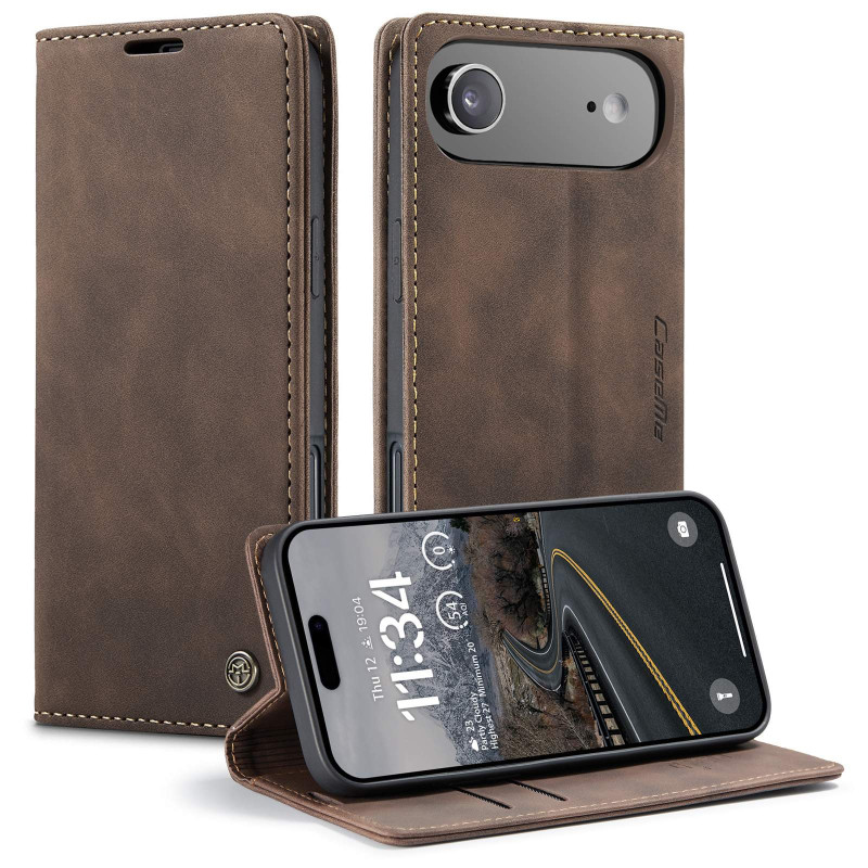 CASEME Retro Wallet Case for iPhone Air