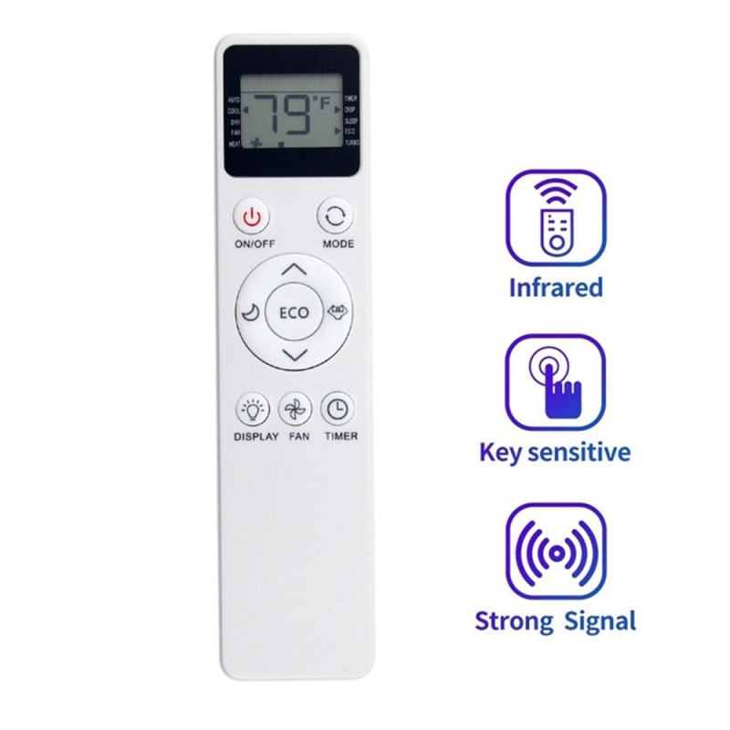 Remote control EATC10RE2T(C) Replacement for EQK air conditioner AC