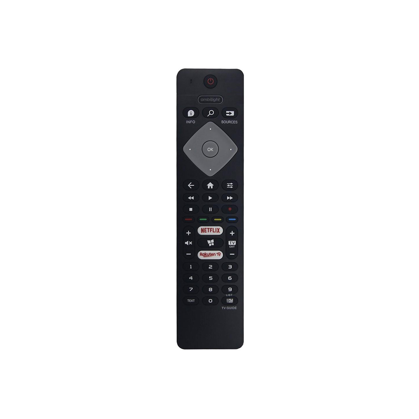 BRC0884402/01 TV - fjernkontroll Erstatning for Philips TV
